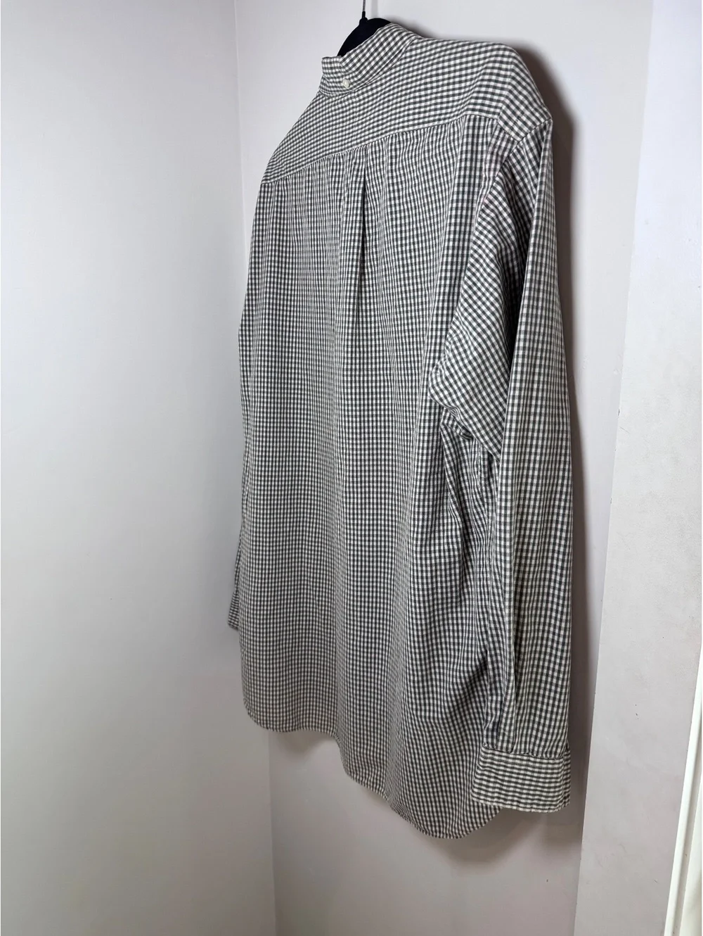 Ralph Lauren McMeel Men’s M Green Micro Check Button Down Shirt Size M